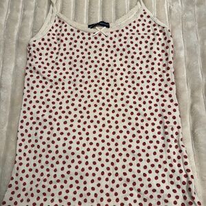 Brandy Melville strawberry singlet